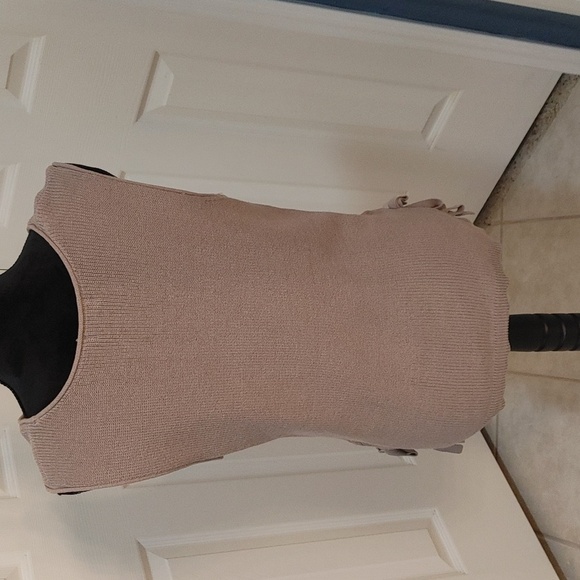 Time & Tru Gray Thick Tank Ties On Sides Large EUC - Picture 4 of 11